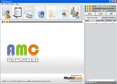 Click to view AMC Reporter 9.0 screenshot